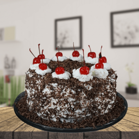 Black forest with 3KG  fruits basket