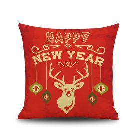 Happy new year cushion