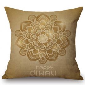 yellow Cushion For Diwali