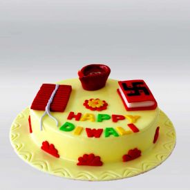 Traditional Diwali Cake