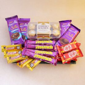 Chocolate With  Diwali Celebration