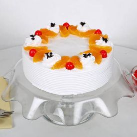 Fruits  Vanilla Cake