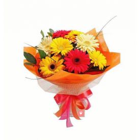 Bunch of  mix gerberas