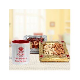 Chocolates  Dry  Fruits  with Mug