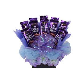 Dairy milk chocolate basket