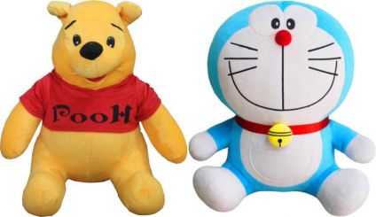 Pooh With Doremon