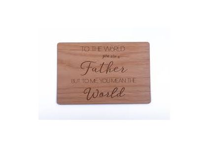 Father's Day Personalized  Plaque