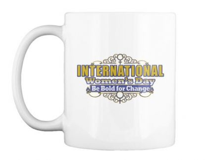 Printed White Coffee Mug