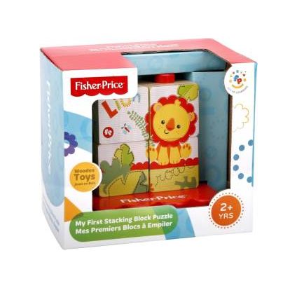 Fisher-Price My First Stacking Block Puzzle  (Multicolor)