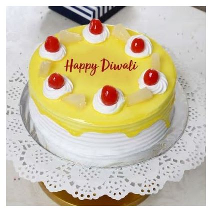 Diwali Pineapple cake