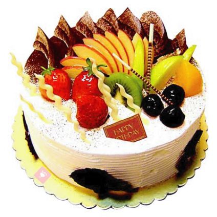 Creamy Fruits Cake