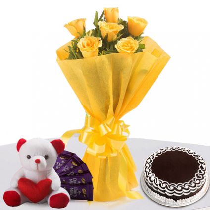Roses N Choco Hamper