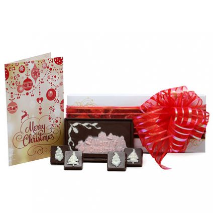 Christmas Chocolates and card