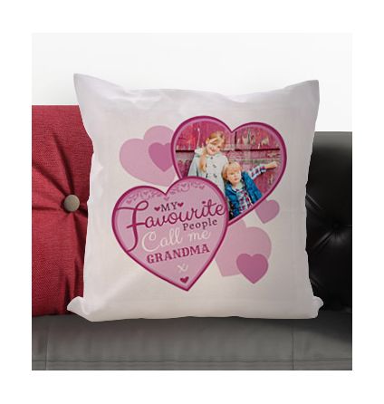 Personalised Cushion - My Favourite People Call Me Grandma