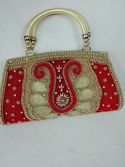 Gorgeous golden clutch