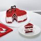 Cake Red Velvet  Heart Shape